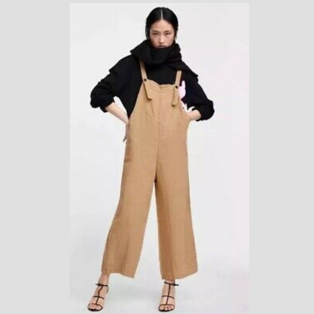 100% Linen Zara Jumpsuit